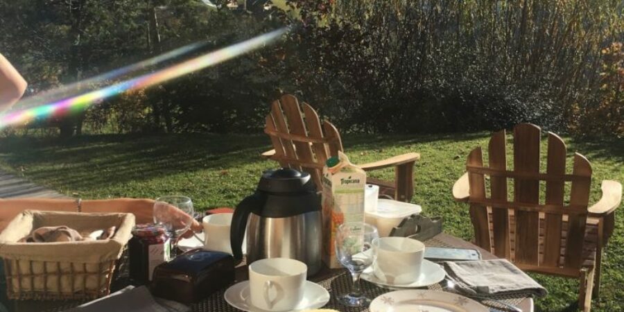 Petit-Déjeuner Chalet Lutiga